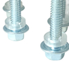5# Drill Point Self-Drilling Hex Flange Head SEMS Screw With PVC Washer 