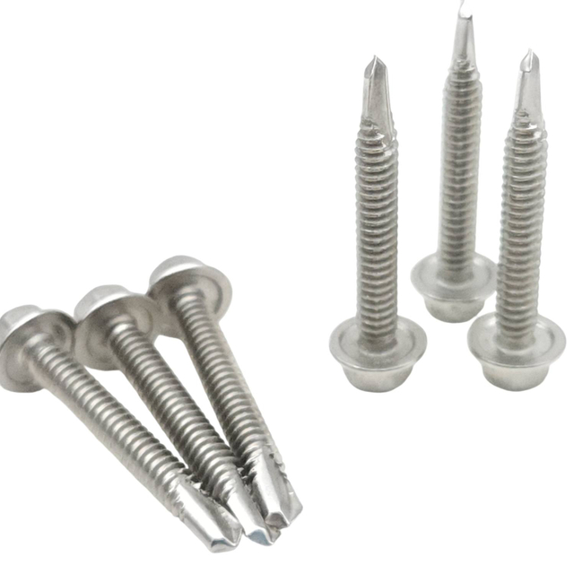 M5.5*38 Stainless Steel 410 Hex Head Self Drilling Screws