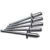Steel Zinc Galvanised  Round Head Open End Blind Rivet D5.8*12