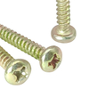 M3.5 Carbon Steel Yellow Zinc Phillips Drive Pan Head Self Tapping Sheet Metal China Screws