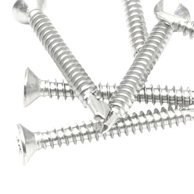 M4.2*38 Stainless Steel 410 Self Drilling Screws with Flat Countersunk Head