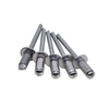 Steel Zinc Galvanised  Round Head Open End Blind Rivet D5.8*12
