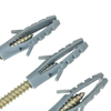  Plastic Drywall Expansion Anchors (wall Plug) For 3.5mm Slef Tapping Screw Fasteners Accessories 